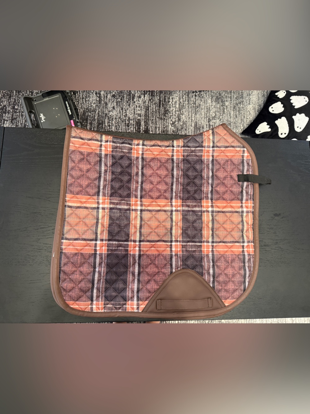 Sixteen Cypress Hickory Plaid Dressage Pad - Picture 2 of 4